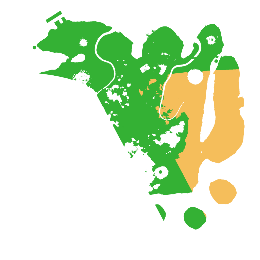 Biome Rust Map: Procedural Map, Size: 3000, Seed: 1539365890