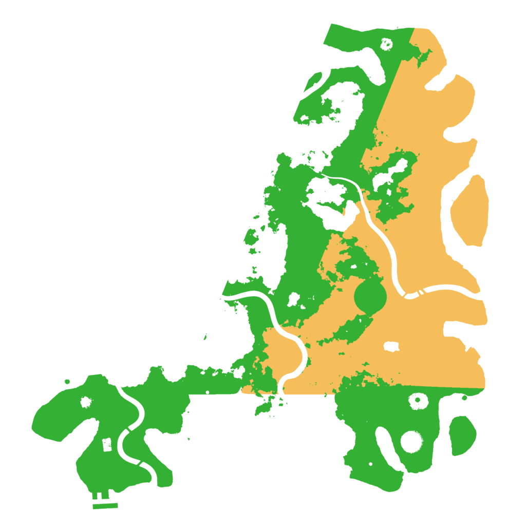 Biome Rust Map: Procedural Map, Size: 4250, Seed: 1591597450