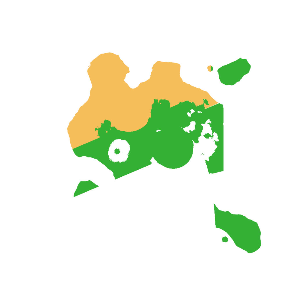 Biome Rust Map: Procedural Map, Size: 2000, Seed: 1807251279