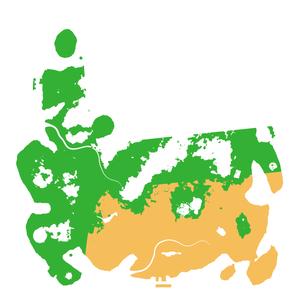 Biome Rust Map: Procedural Map, Size: 4000, Seed: 1420153438