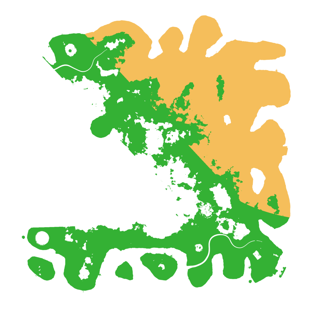 Biome Rust Map: Procedural Map, Size: 4000, Seed: 76648895