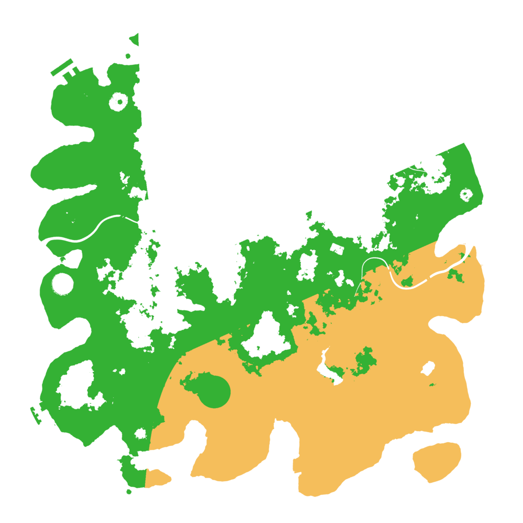 Biome Rust Map: Procedural Map, Size: 4250, Seed: 1365178062