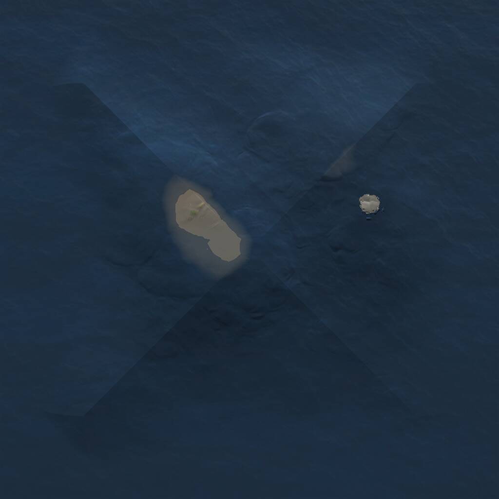 Rust Map: Procedural Map, Size: 1000, Seed: 1204943250, 1 Monuments