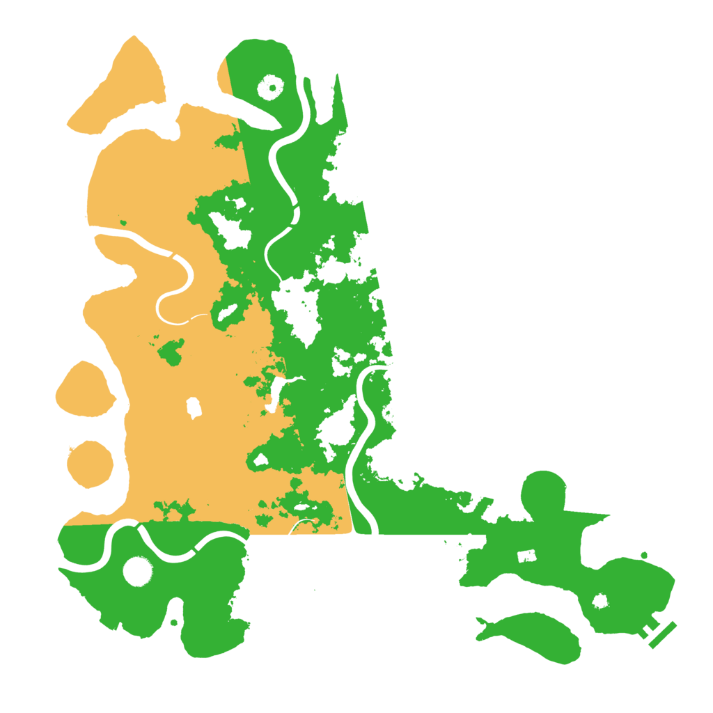 Biome Rust Map: Procedural Map, Size: 4250, Seed: 623923494