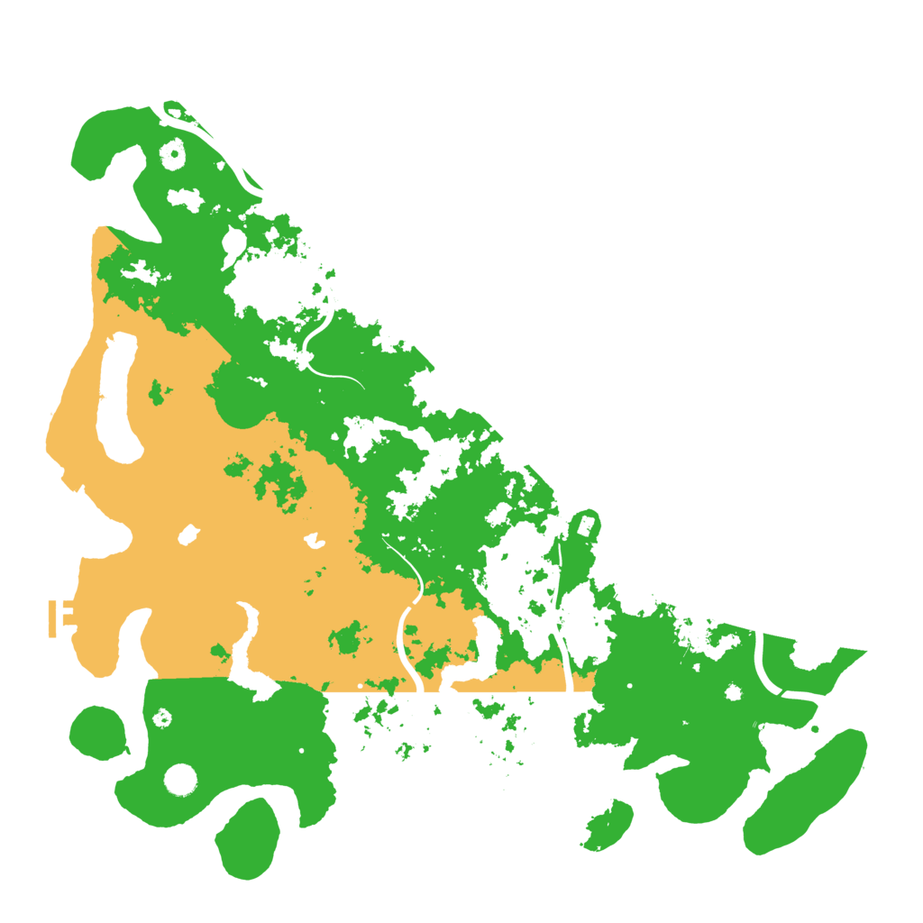 Biome Rust Map: Procedural Map, Size: 5000, Seed: 1438117018
