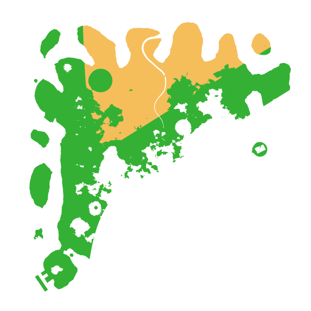 Biome Rust Map: Procedural Map, Size: 3500, Seed: 1447845229
