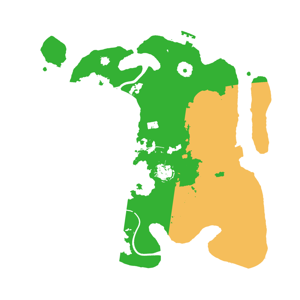 Biome Rust Map: Procedural Map, Size: 3000, Seed: 1852783651