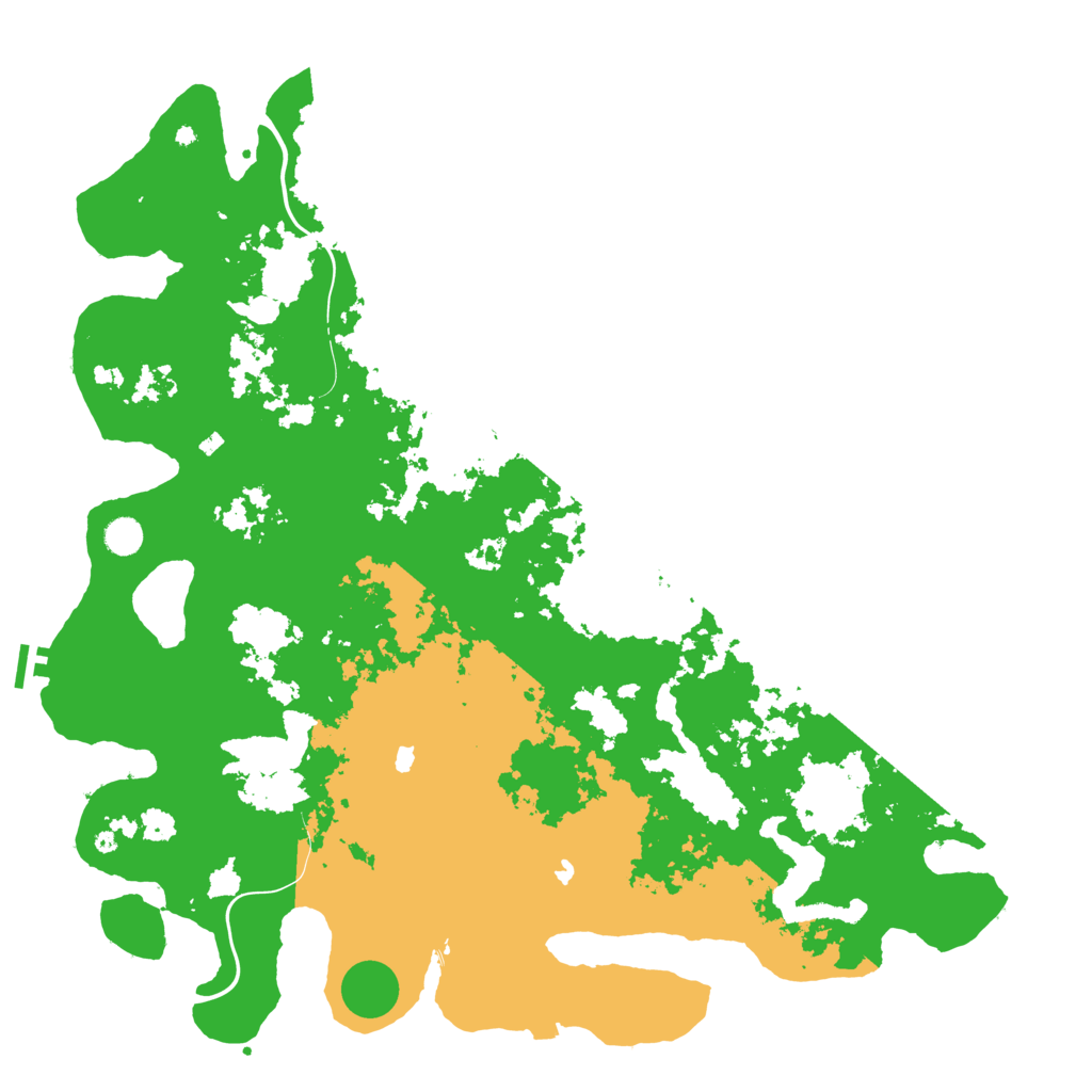 Biome Rust Map: Procedural Map, Size: 5000, Seed: 906552284