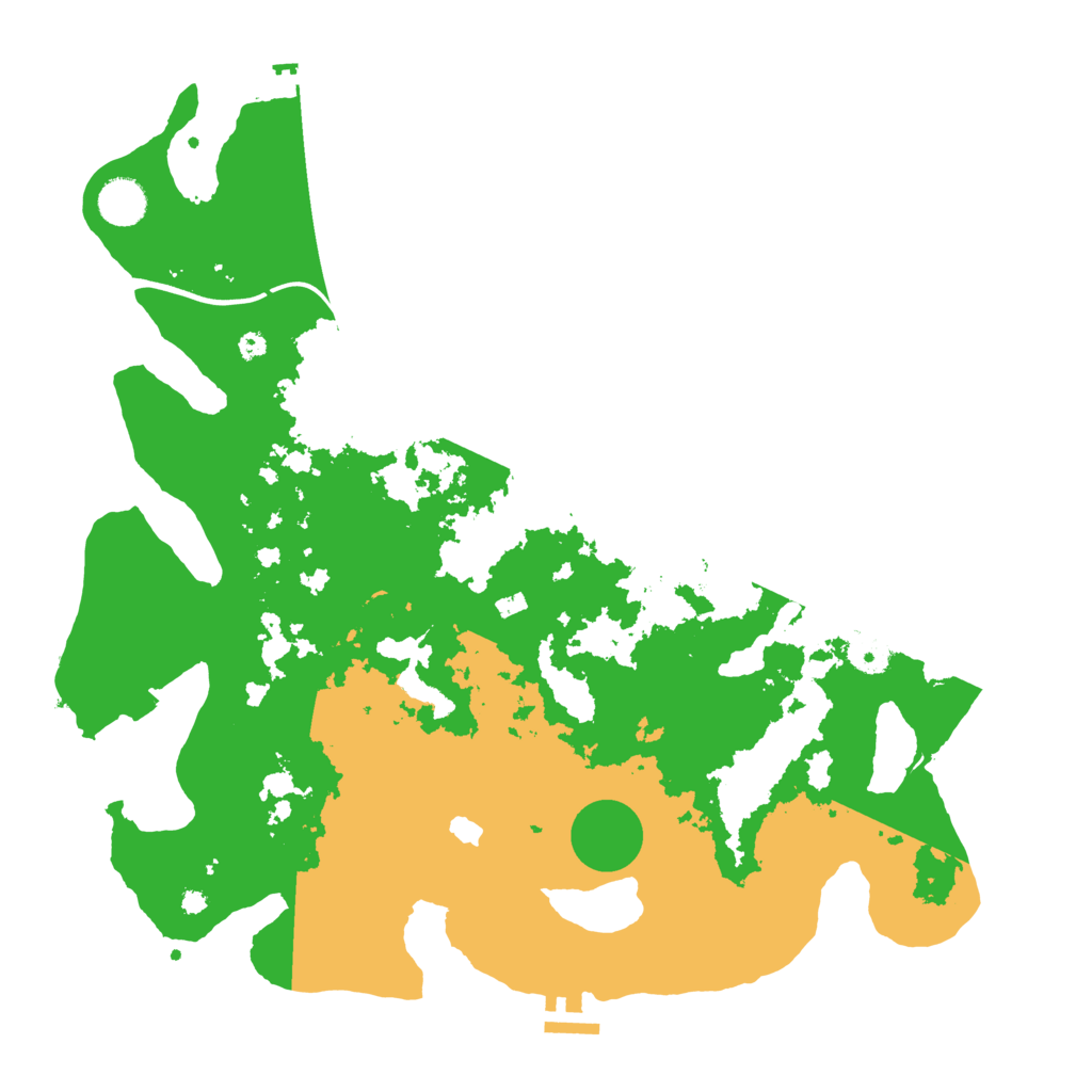 Biome Rust Map: Procedural Map, Size: 4000, Seed: 429932338