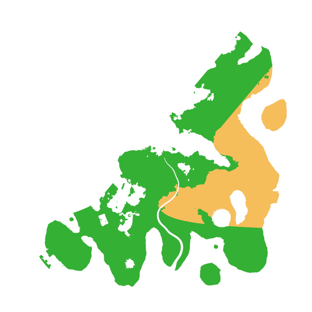 Biome Rust Map: Procedural Map, Size: 3000, Seed: 718865727