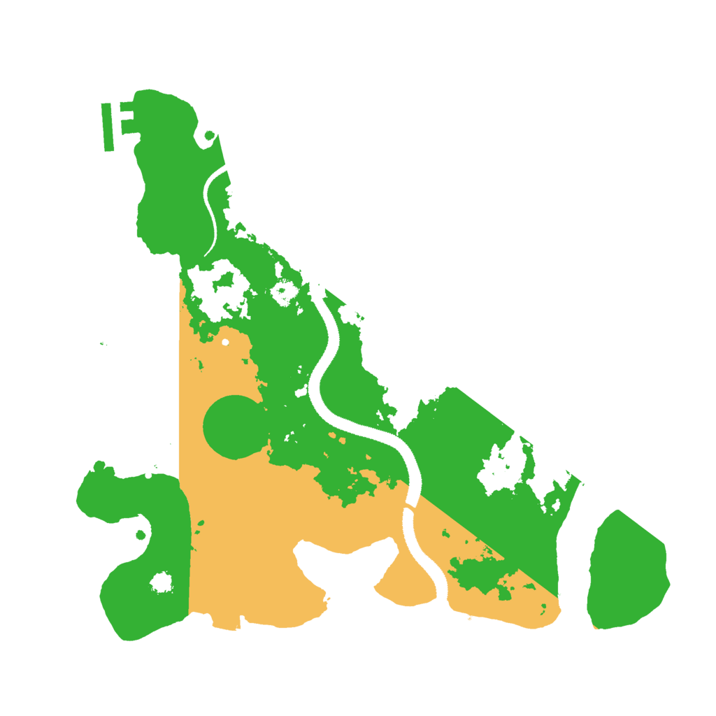 Biome Rust Map: Procedural Map, Size: 3000, Seed: 505099336