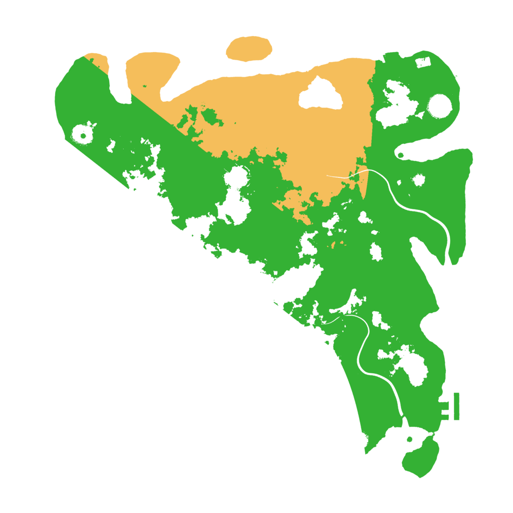 Biome Rust Map: Procedural Map, Size: 3800, Seed: 1182111896