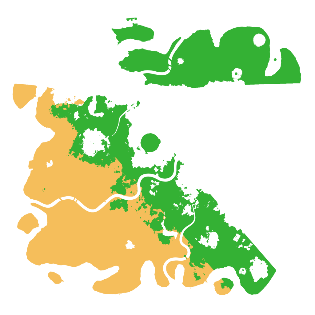 Biome Rust Map: Procedural Map, Size: 4500, Seed: 1265860020