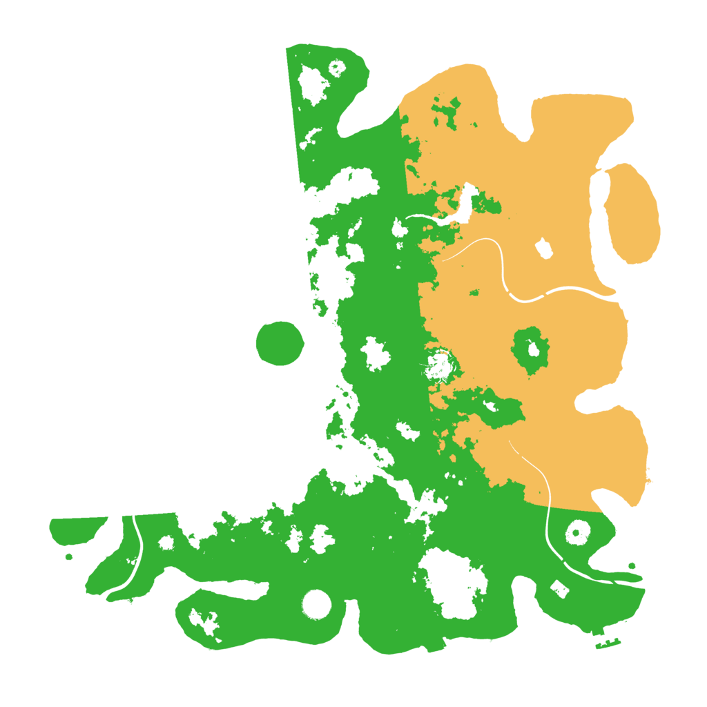 Biome Rust Map: Procedural Map, Size: 4250, Seed: 460922581