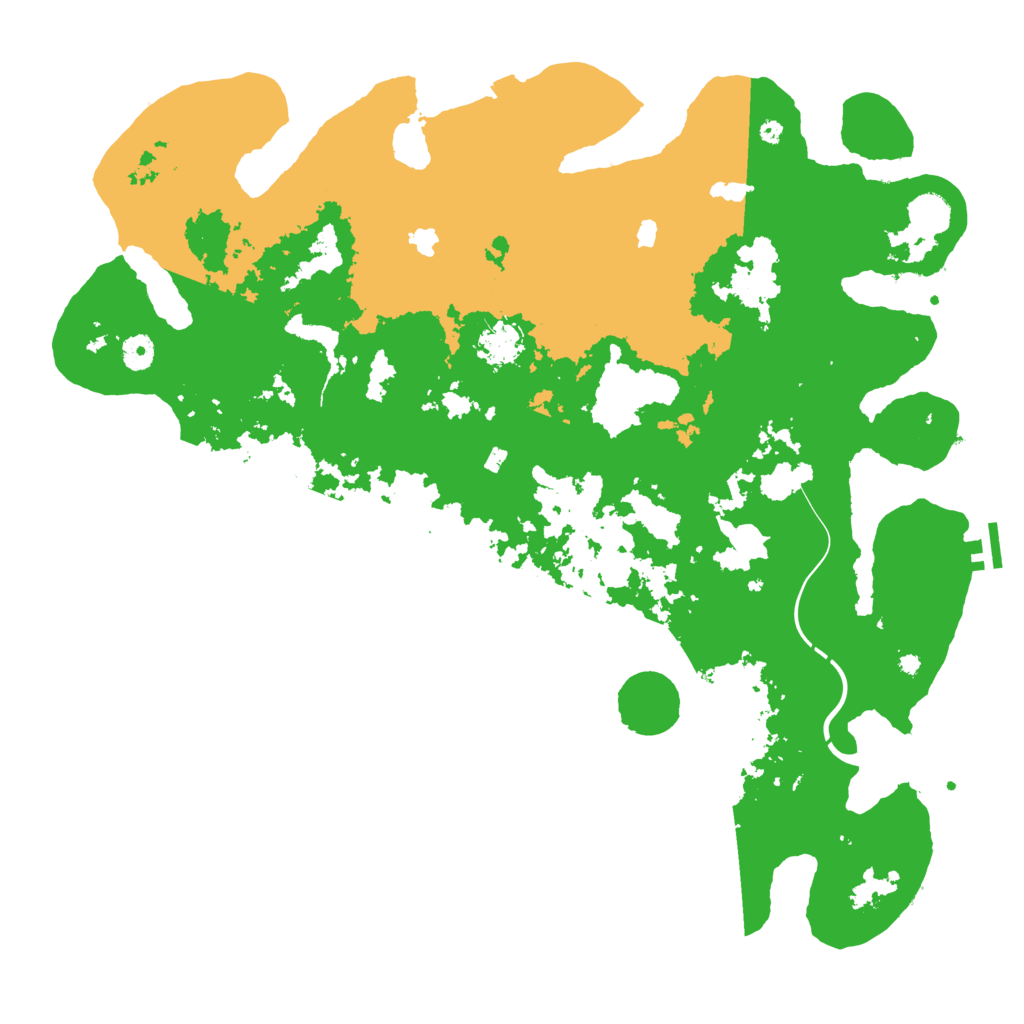 Biome Rust Map: Procedural Map, Size: 4500, Seed: 677252979