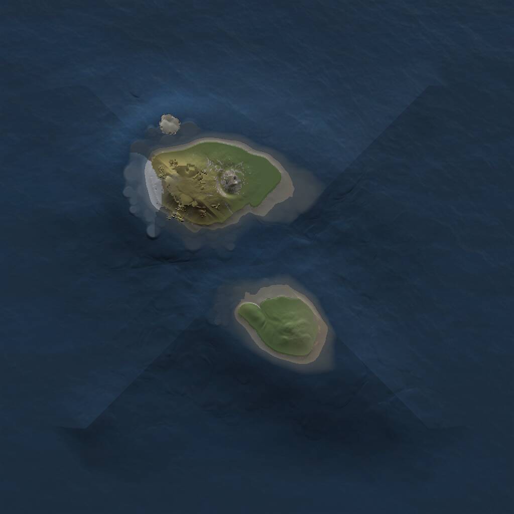 Rust Map: Procedural Map, Size: 1000, Seed: 1201030277, 1 Monuments