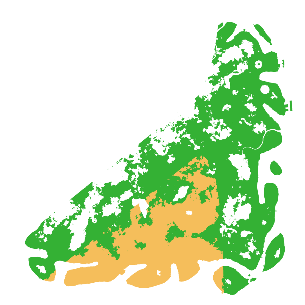 Biome Rust Map: Procedural Map, Size: 6000, Seed: 268865