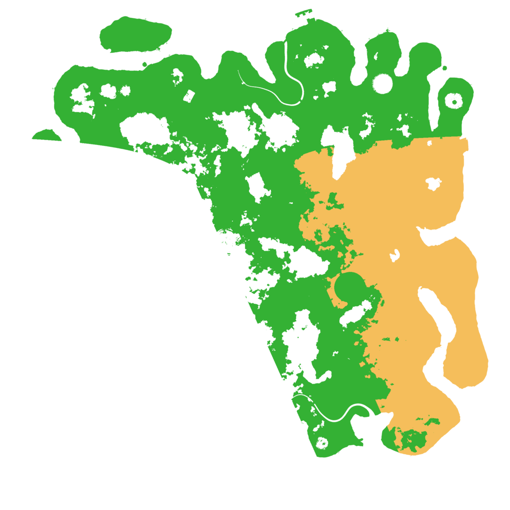 Biome Rust Map: Procedural Map, Size: 4500, Seed: 379064710