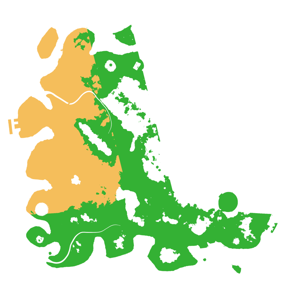 Biome Rust Map: Procedural Map, Size: 4000, Seed: 1239847