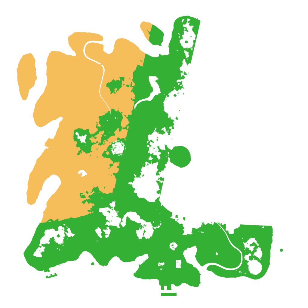Biome Rust Map: Procedural Map, Size: 4000, Seed: 1586544951