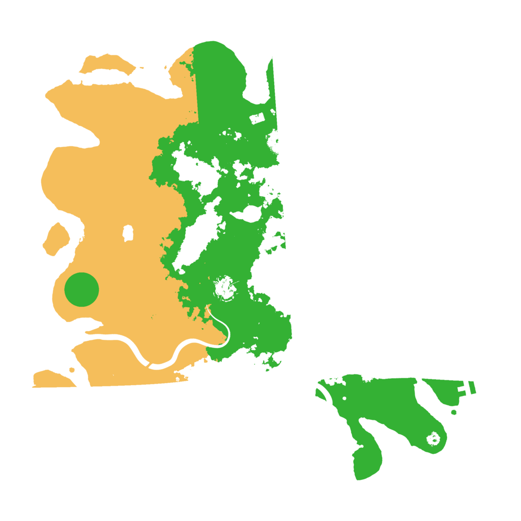 Biome Rust Map: Procedural Map, Size: 4000, Seed: 651644826