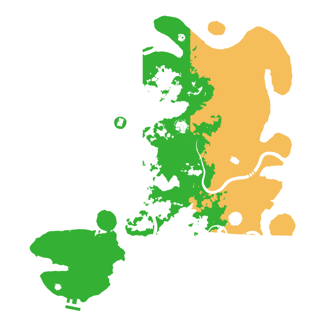Biome Rust Map: Procedural Map, Size: 4250, Seed: 246366697