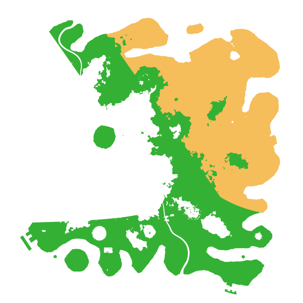 Biome Rust Map: Procedural Map, Size: 3750, Seed: 1983068301