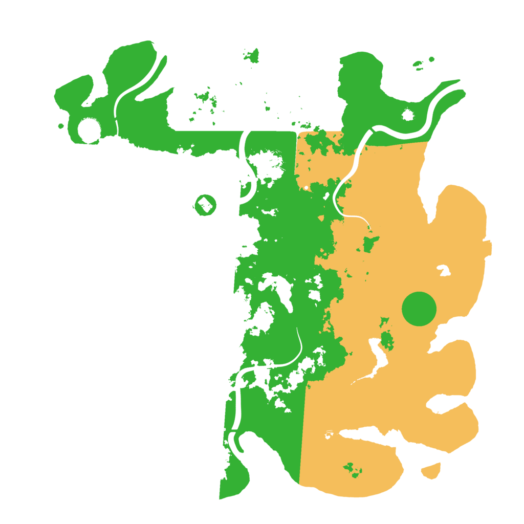 Biome Rust Map: Procedural Map, Size: 4000, Seed: 701624616