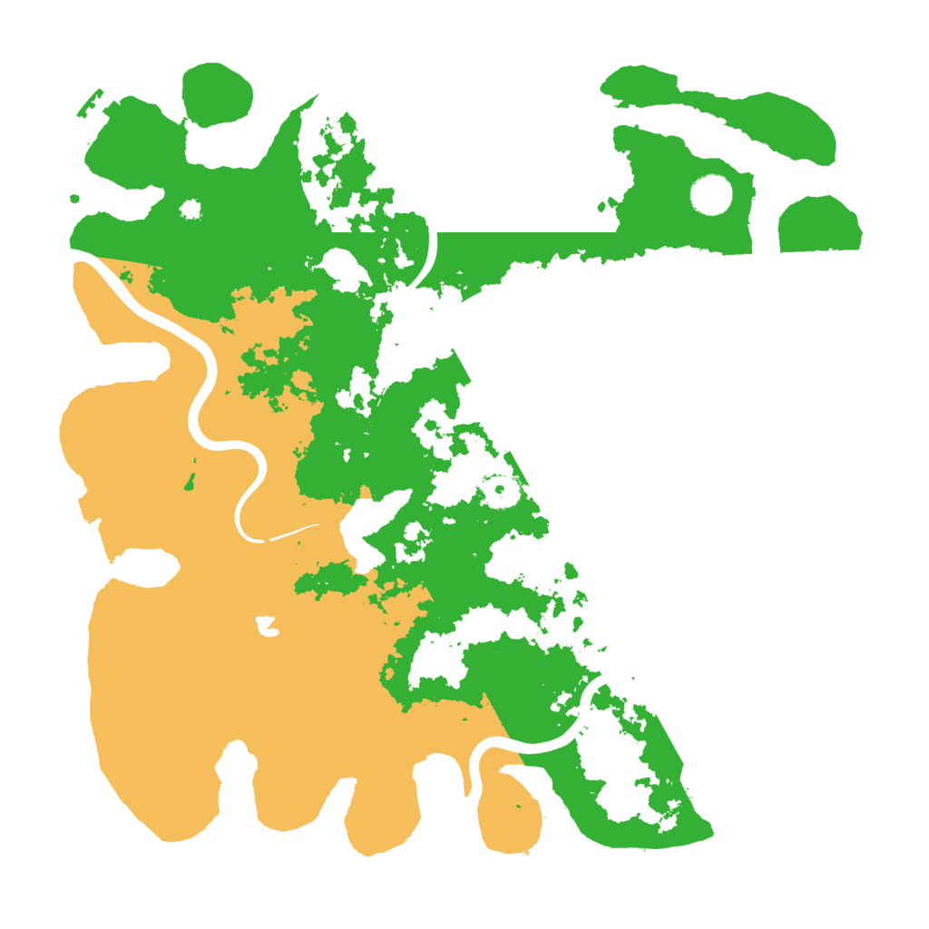 Biome Rust Map: Procedural Map, Size: 4000, Seed: 171116047