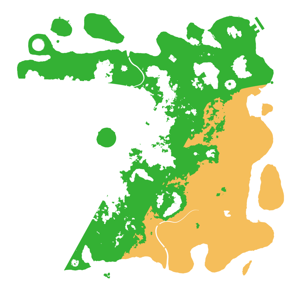 Biome Rust Map: Procedural Map, Size: 4250, Seed: 2002016477