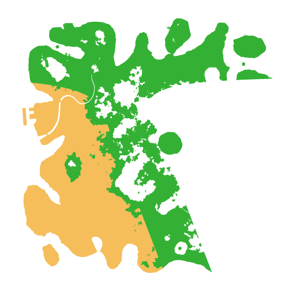Biome Rust Map: Procedural Map, Size: 3500, Seed: 1953212664