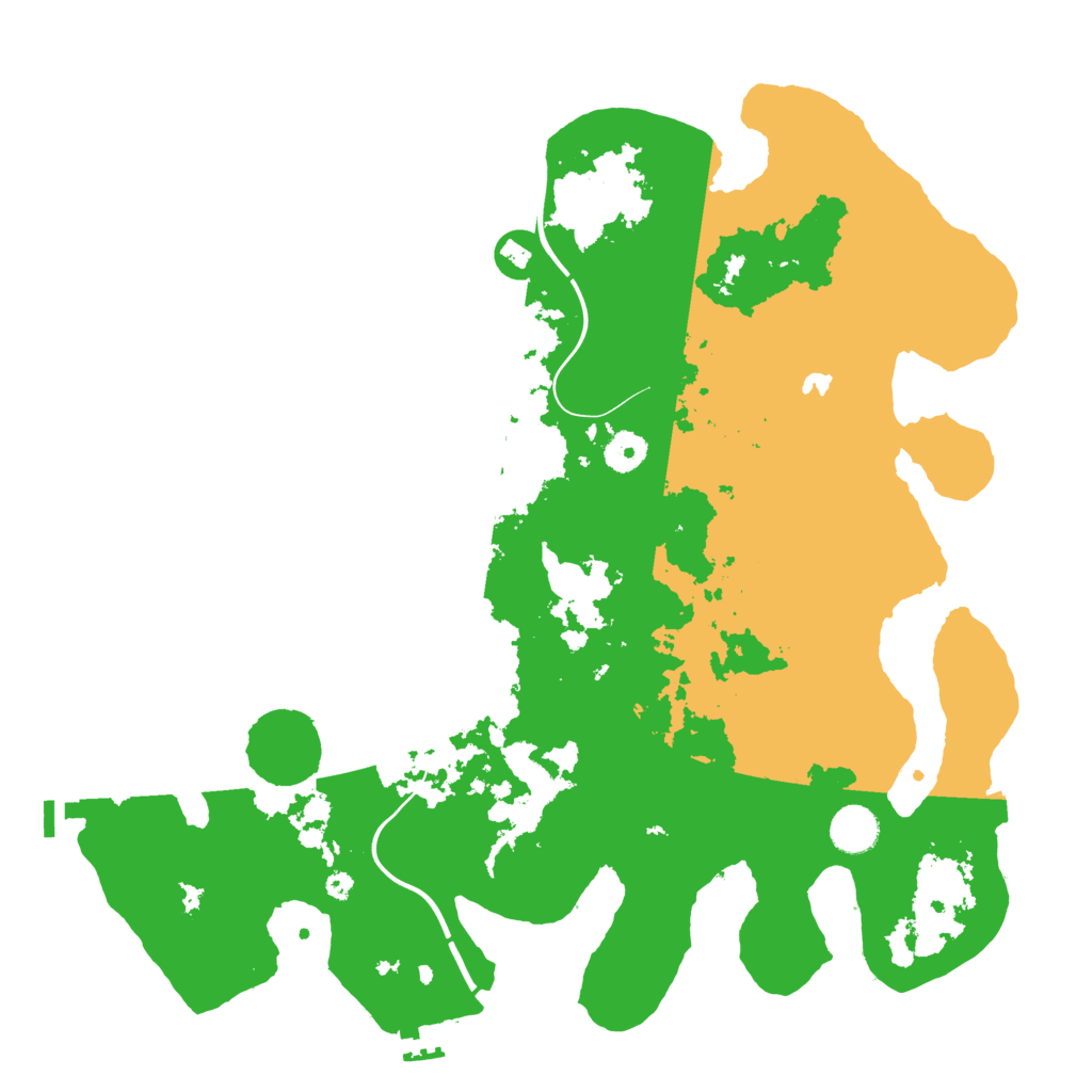Biome Rust Map: Procedural Map, Size: 4000, Seed: 1966328796