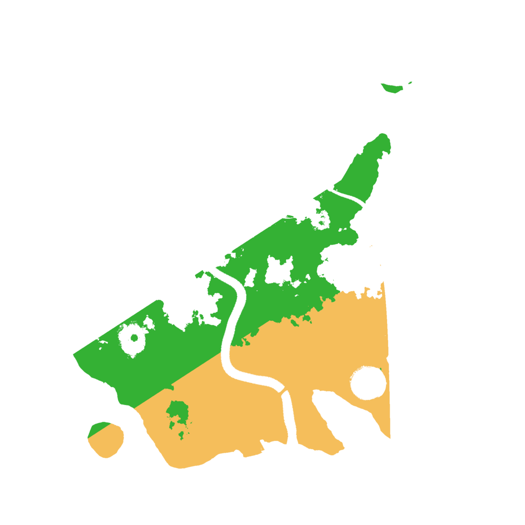 Biome Rust Map: Procedural Map, Size: 2800, Seed: 856342756