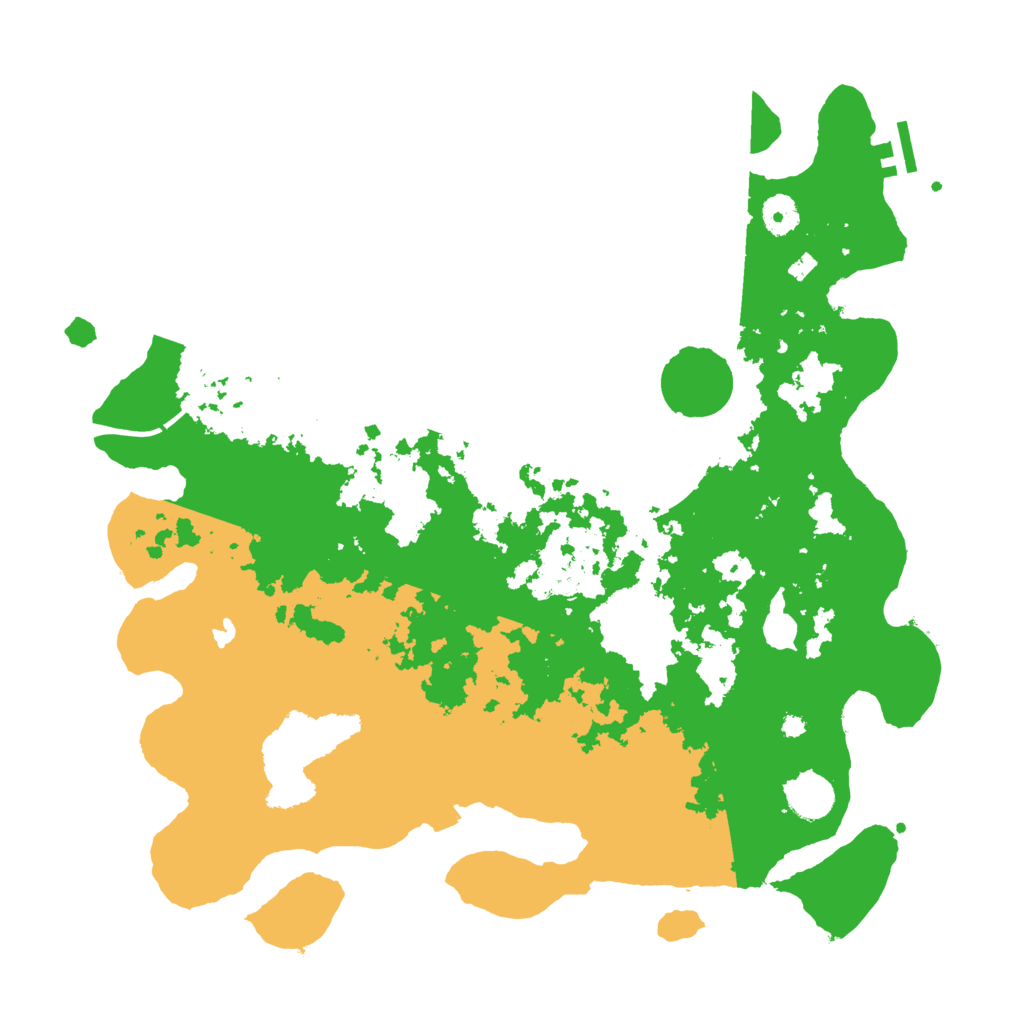 Biome Rust Map: Procedural Map, Size: 4000, Seed: 938779996