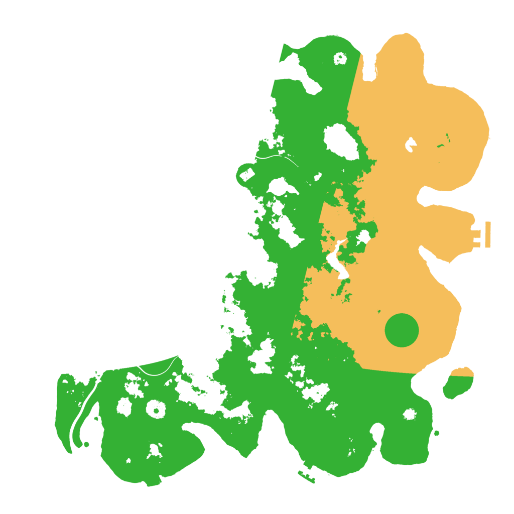 Biome Rust Map: Procedural Map, Size: 4000, Seed: 608568154