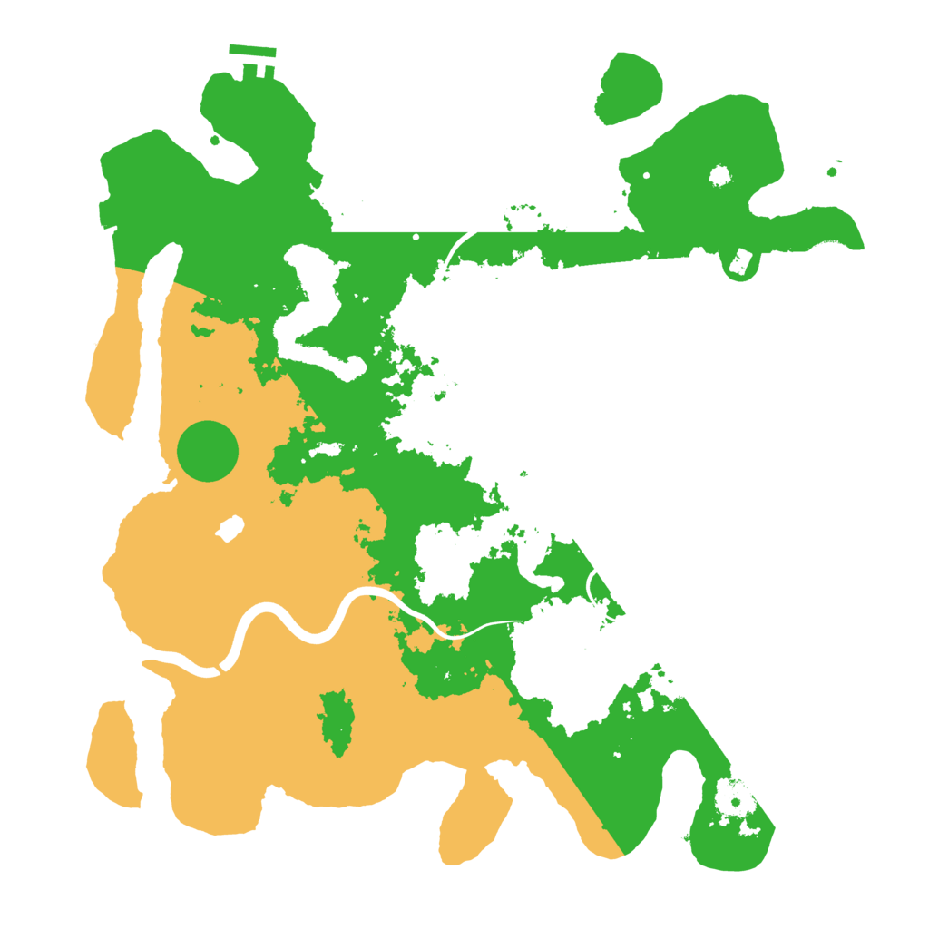 Biome Rust Map: Procedural Map, Size: 4000, Seed: 141232500