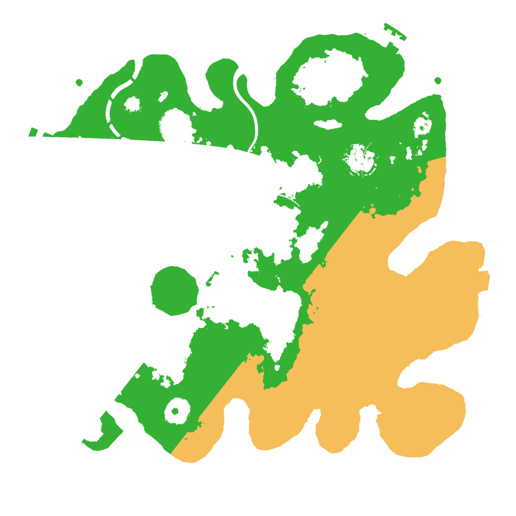 Biome Rust Map: Procedural Map, Size: 3000, Seed: 1613187555