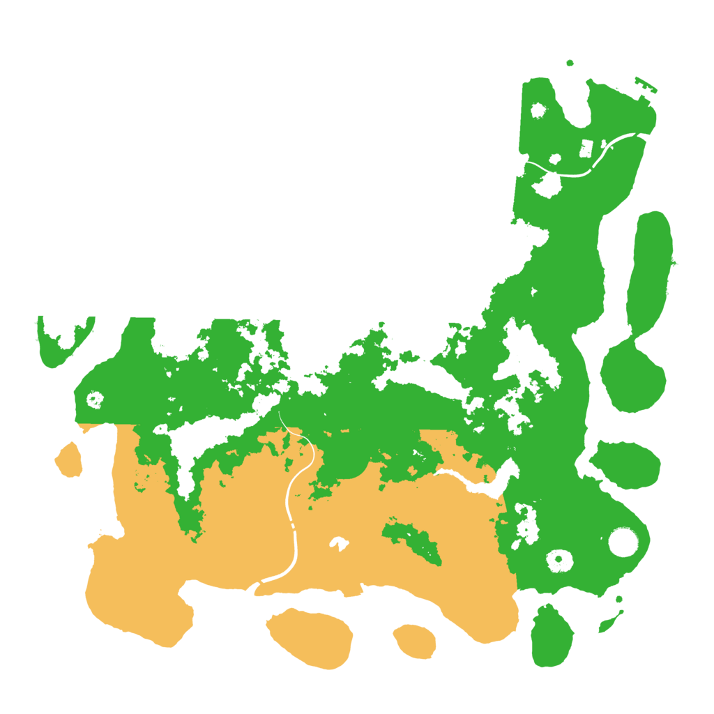 Biome Rust Map: Procedural Map, Size: 4250, Seed: 861706844