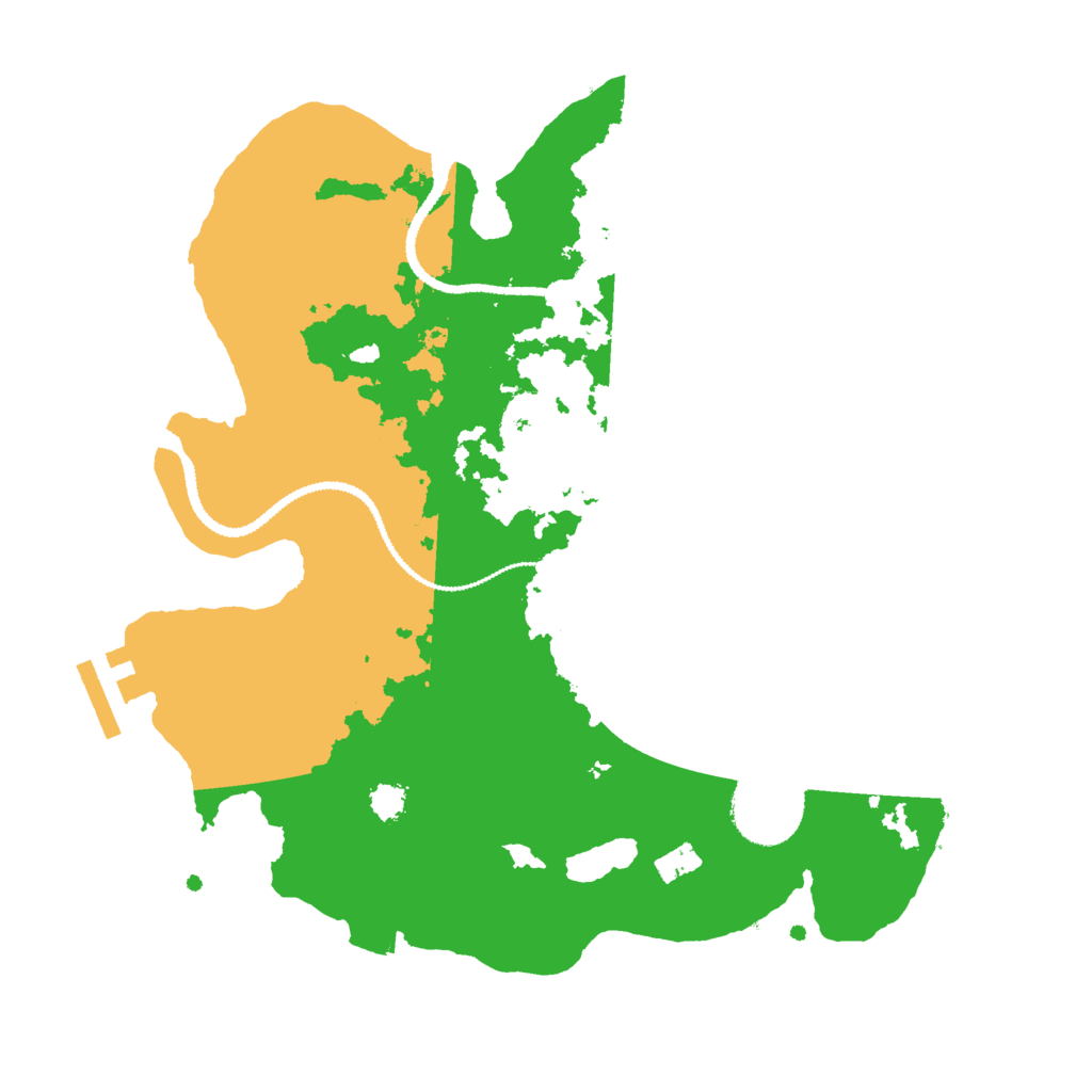 Biome Rust Map: Procedural Map, Size: 2750, Seed: 158493648