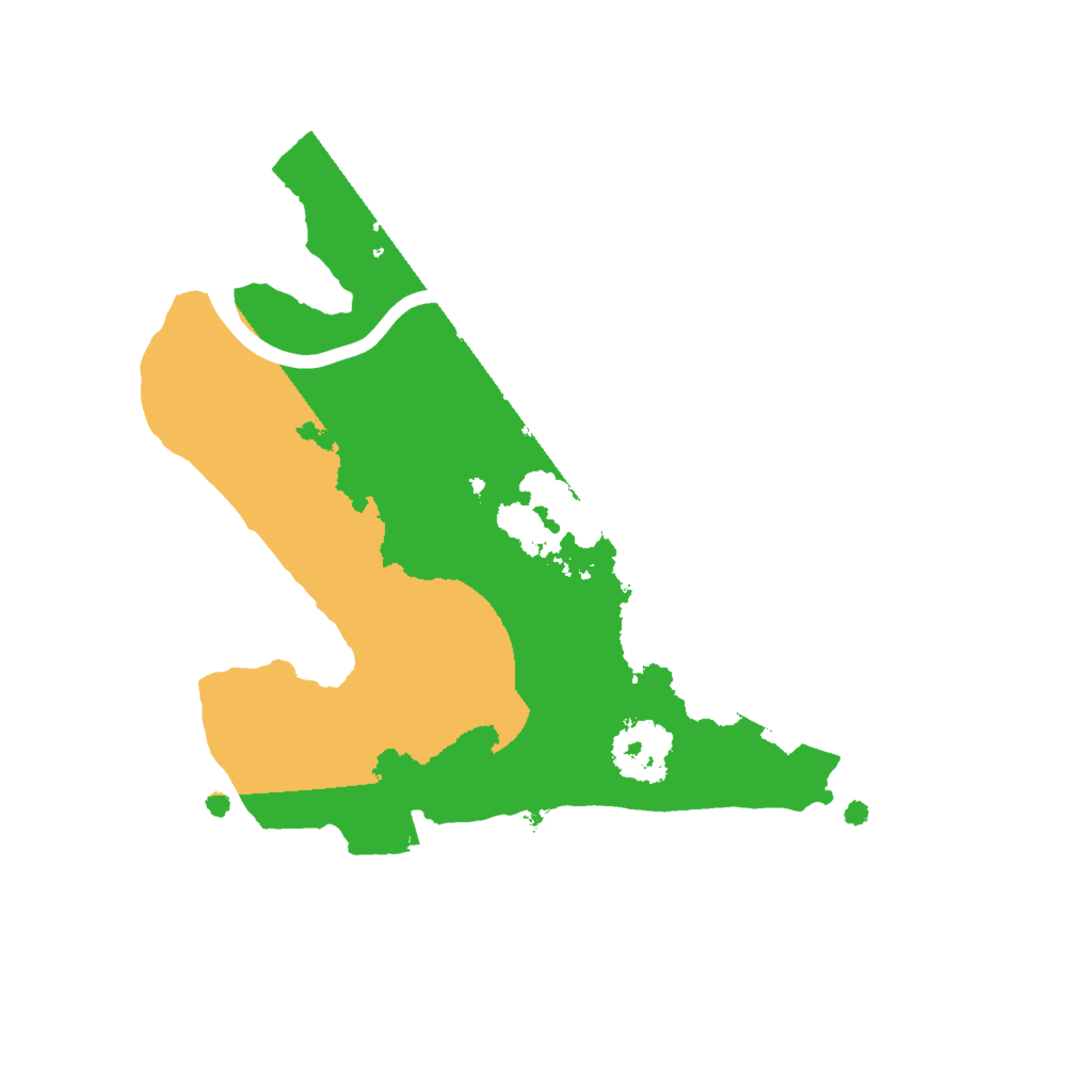 Biome Rust Map: Procedural Map, Size: 1800, Seed: 9999112