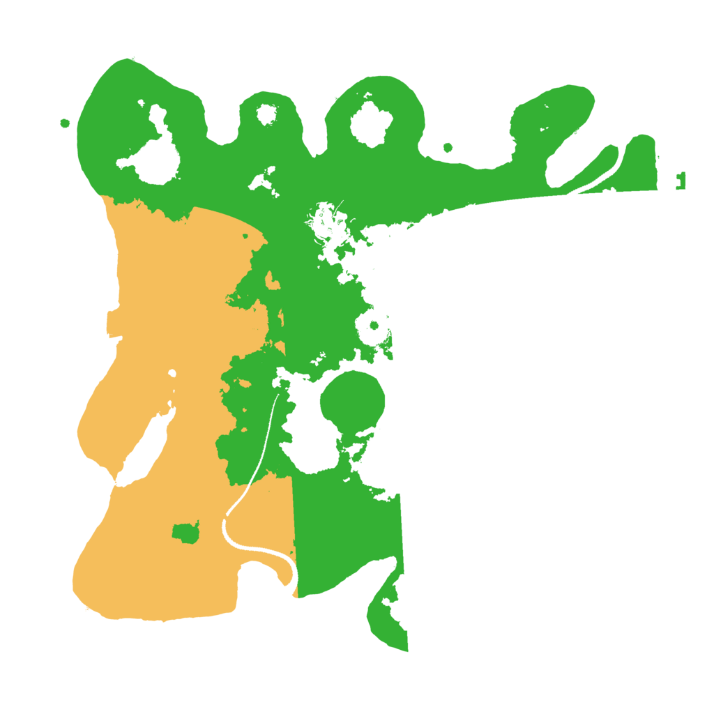 Biome Rust Map: Procedural Map, Size: 3125, Seed: 432423