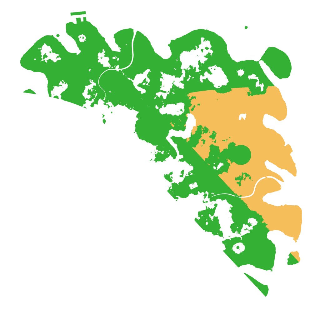 Biome Rust Map: Procedural Map, Size: 4250, Seed: 712605233