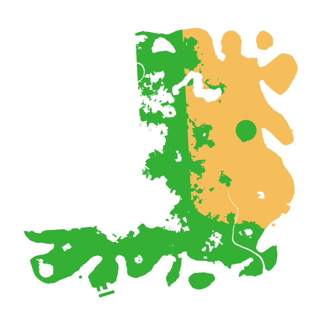Biome Rust Map: Procedural Map, Size: 4000, Seed: 1301214874