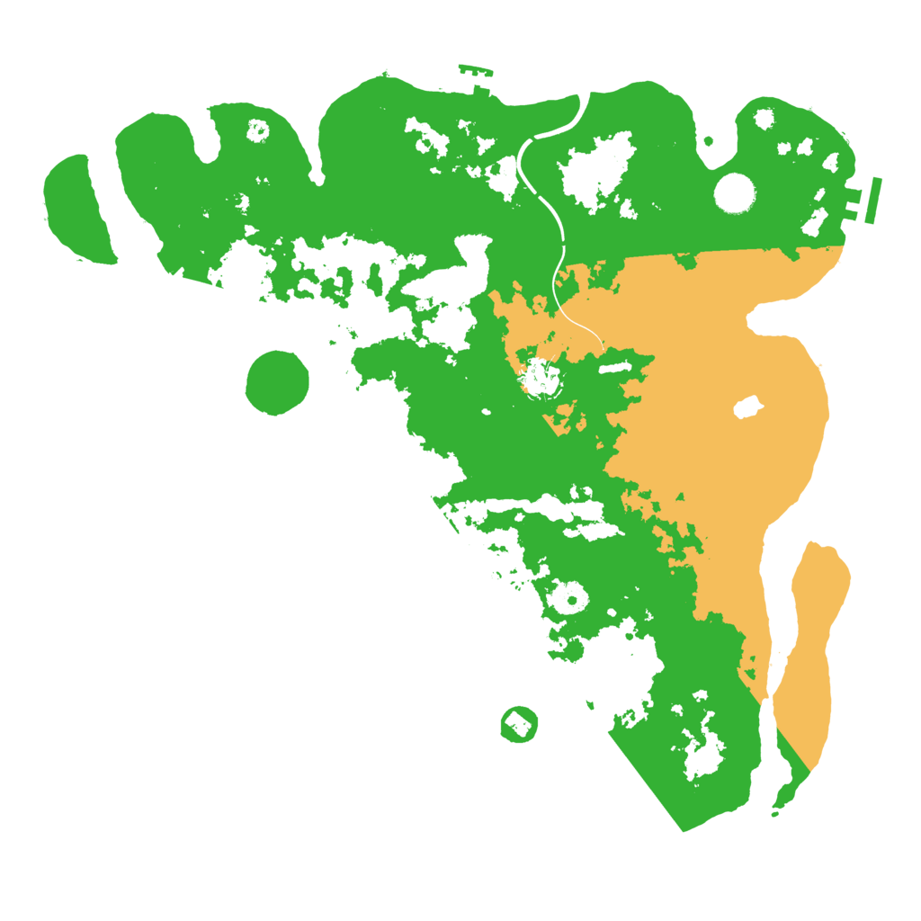 Biome Rust Map: Procedural Map, Size: 4000, Seed: 1460759775