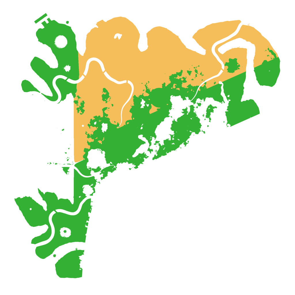 Biome Rust Map: Procedural Map, Size: 4150, Seed: 514473186
