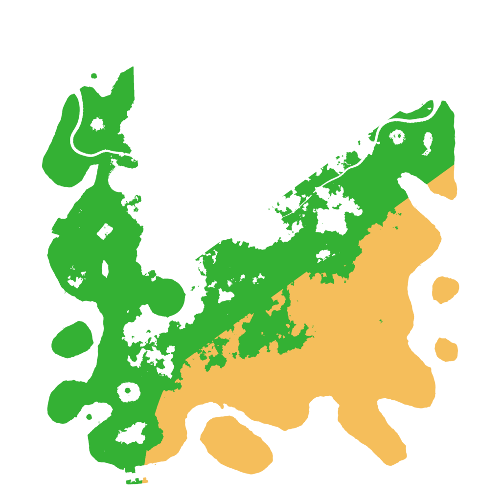 Biome Rust Map: Procedural Map, Size: 3500, Seed: 1636554380