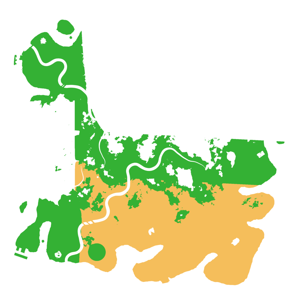 Biome Rust Map: Procedural Map, Size: 4500, Seed: 1513582180
