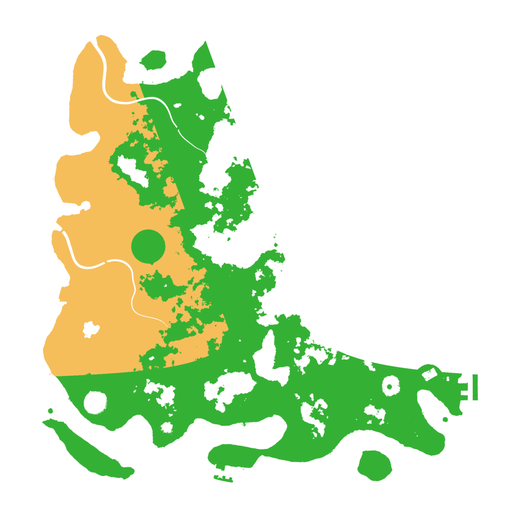 Biome Rust Map: Procedural Map, Size: 4000, Seed: 4565267