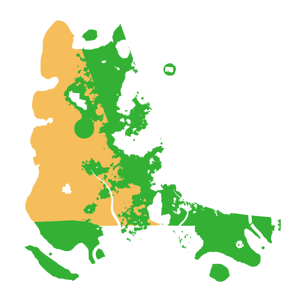 Biome Rust Map: Procedural Map, Size: 4000, Seed: 4565267