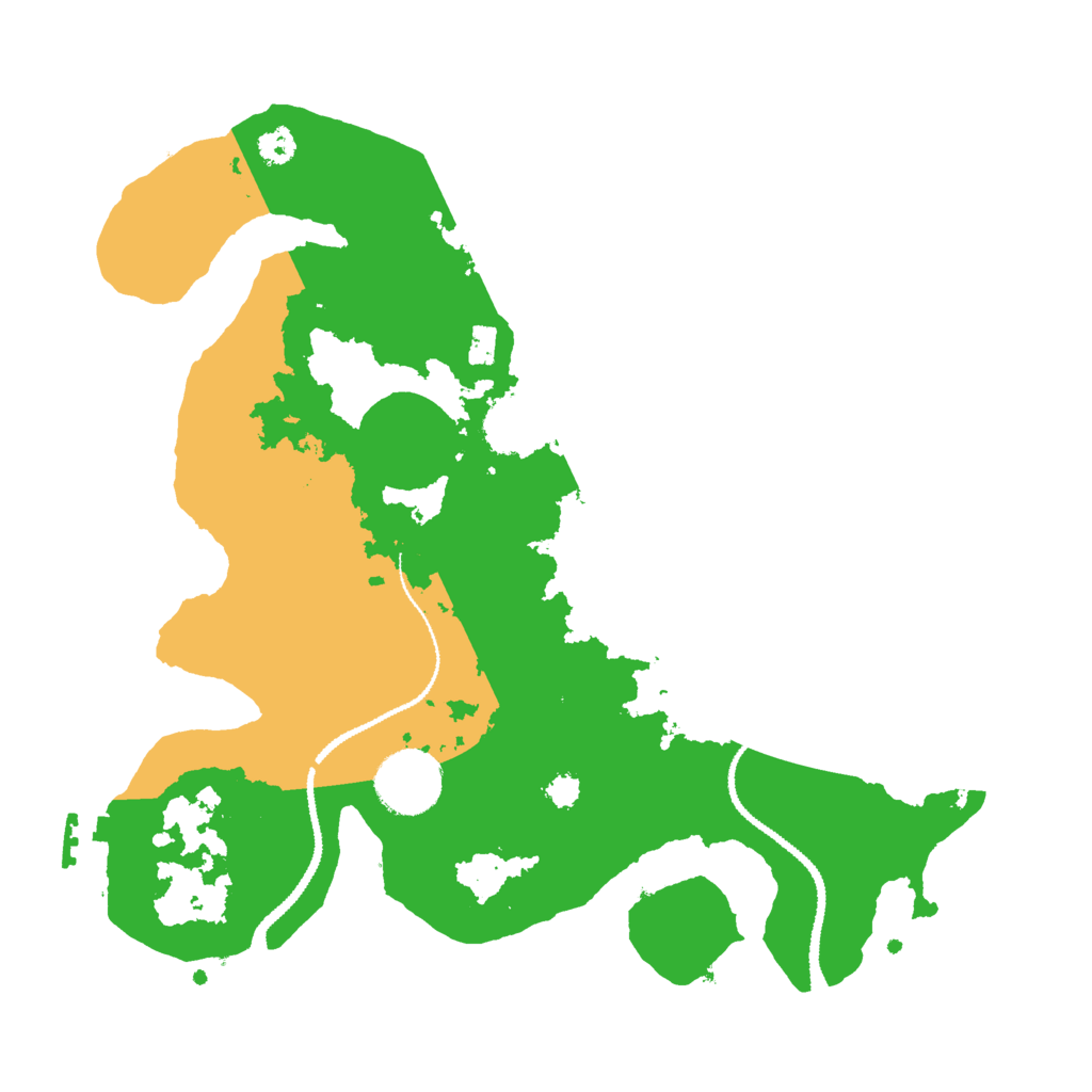 Biome Rust Map: Procedural Map, Size: 3000, Seed: 1300933904